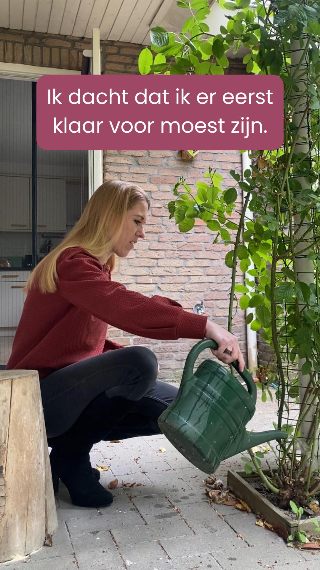 ik heb mijn dromen lang uitgesteld