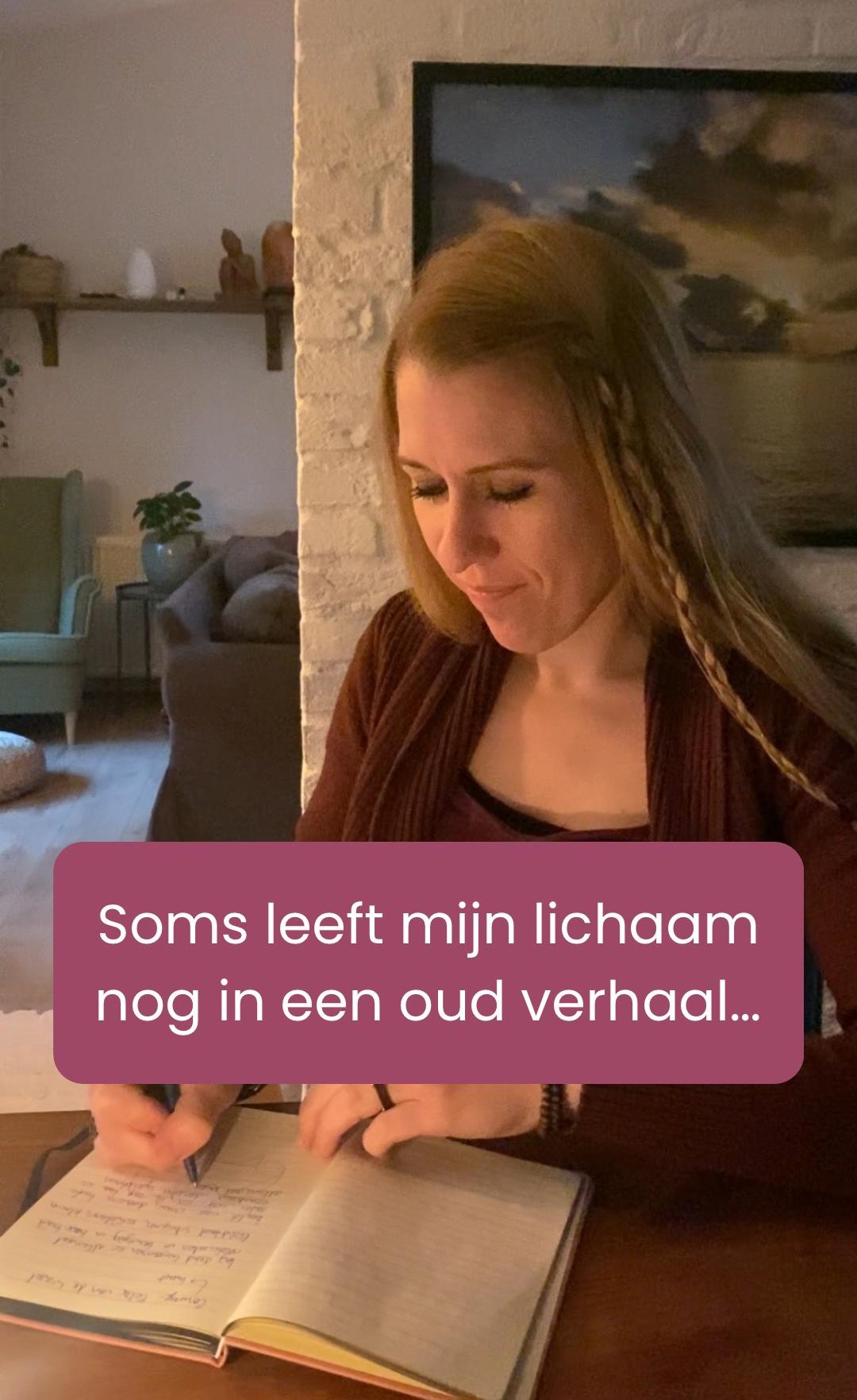 elke dag schrijf ik in een nieuw verhaal